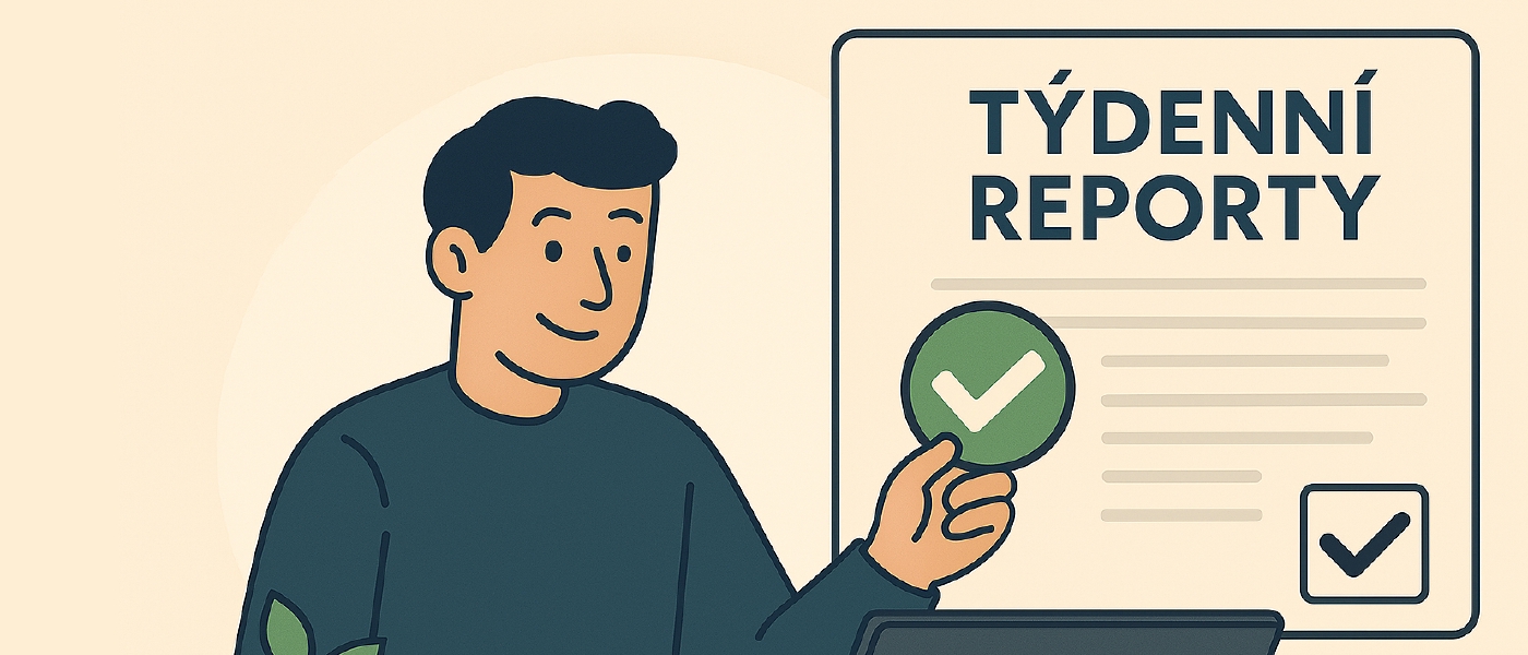 Potvrzení týdenních reportů